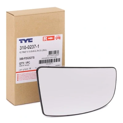 Image de TYC 310 0237 1 Miroir De Rétroviseur droit Partie inférieure FORD: Transit V363 Van, Сamion à Plateau / Сhâssis, Minibus