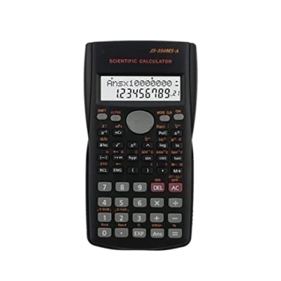 Image de Calculatrice scientifique d&#039;ingénierie, Convient pour l&#039;école et l&#039;entreprise, Noir 240 fonctions avec boîtier rigide fermeture