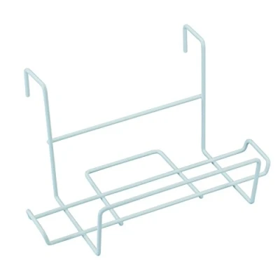 Image de Sauvic 03230 Support Balcon pour Jardinières Plastifié Acier Blanc 60 x 18 23 cm