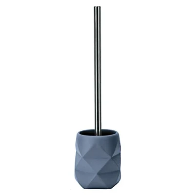Image de Kleine Wolke Crackle Accessories Porte Brosse WC en polyrésine Bleu Marine