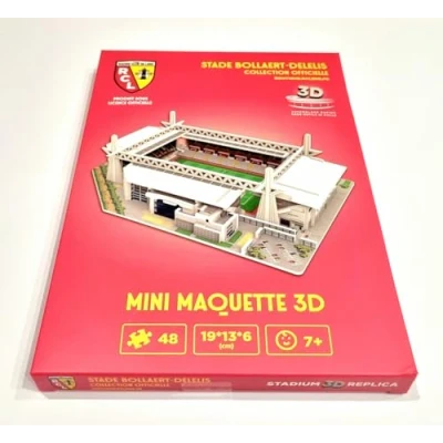 Image de Megableu Puzzle Mini Stade 3D Bollaert RC Lens, 678291, Gris