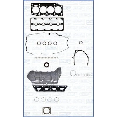 Image de AJUSA MULTILAYER STEEL 50386800 Jeu complet de joints d&#039;étanchéité, moteur avec joint culasse cylindre, tige soupape