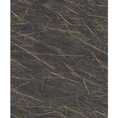 Image de Rasch Tapeten Papier peint non tissé (industriel) Noir doré 10,05 m x 0,53 Factory IV 428964