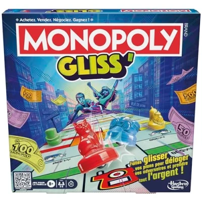 Image de Monopoly Gliss&#039;, jeu de groupe familial, société