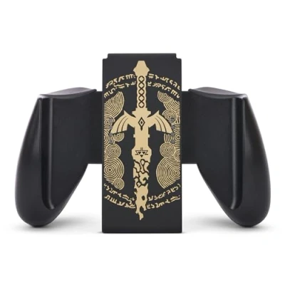 Image de Prise anti dérapante Joy Con PowerA pour Nintendo Switch Master Sword pourri