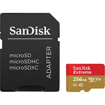 Image de SanDisk 256GB Extreme microSDXC 256 Go Classe 10 Neuf