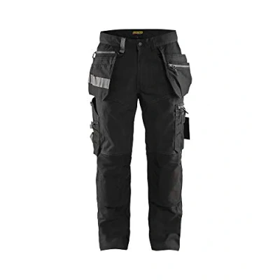 Image de Blaklader 15901343 Pantalon d&#039;artisan avec extensibilité, Noir, taille C44