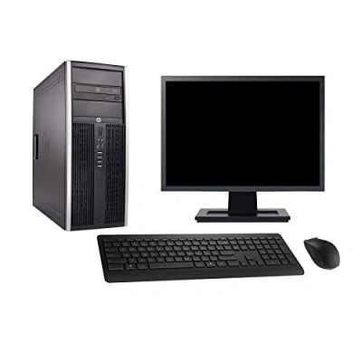 Image de PC Tour HP 8300 Ecran 22&quot; Intel i5 3470 RAM 32Go Disque Dur 2To Windows 10 Wifi