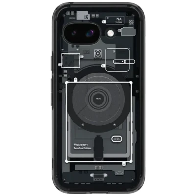 Image de Spigen Ultra Hybrid Magfit Zero One TPU Back Cover Noir Google Pixel 9a