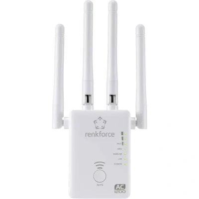 Image de Renkforce WS WN575A3 Dual Band AC1200 Répéteur Wi Fi 2.4 GHz, 5 GHz répéteur, routeur, point daccès
