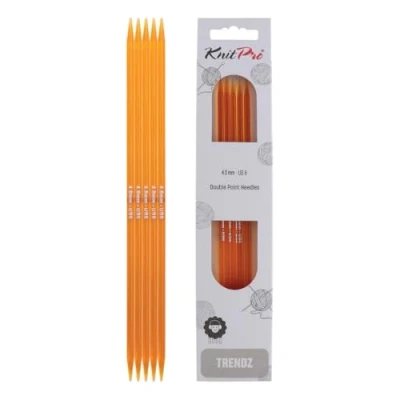 Image de KnitPro KP51003 Aiguilles Double Pointes Bois Multicolore 15 cm x 4 mm