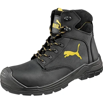 Image de Puma 630411.41 Borneo Black Chaussures de sécurité Mid S3 HRO SRC Taille 41