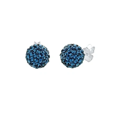 Image de Elli Basic Statement Boucles d&#039;oreilles, Femme, Taille: One Size, Dunkelblau