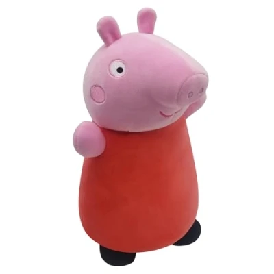 Image de Squishmallows SQPP00004 Peppa Pig HugMees, Peluche Officielle Kelly Toys, Super Douce