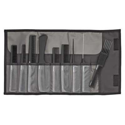 Image de Jaguar Coffret Peignes A Line Comb Set Black