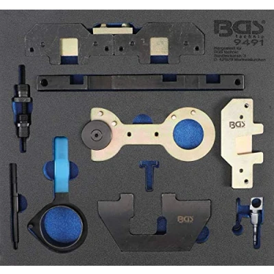 Image de BGS 9491 Insert de servante d’atelier 2/3 : Coffret calage pour BMW M40, M44, M50, M52, M54, M56