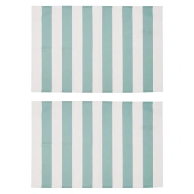 Image de Vinthera Okapi Lot de 2 Sets Table à Rayures 20% Coton 80% Polyester, 33 x 45 cm