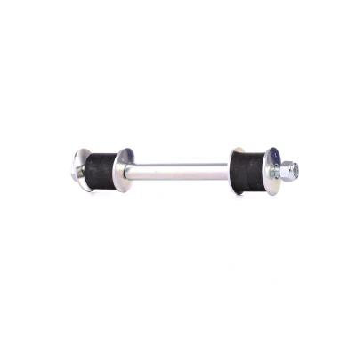 Image de FEBI BILSTEIN 41630 Biellette de barre stabilisatrice M10 x 1,5 avec roulement, écrou, rondelles Acier argent KIA: SORENTO 1, Magentis I