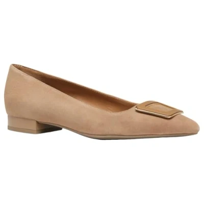 Image de Geox D Charyssa Ballerines, Femme, Taille: 37.5, Mud Cuir