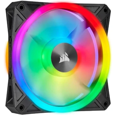 Image de Corsair QL Series, QL120 RGB, 120mm RGB LED Fan, Simple Pack