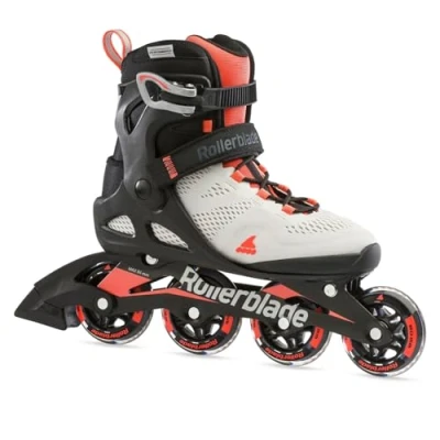 Image de Rollerblade Macroblade 80 W Rollers en Ligne pour Femme, Glace/Corail 36