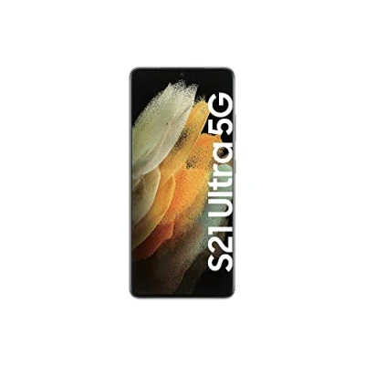 Image de Samsung Galaxy S21 Ultra 5G (Dual SIM), 256Go, 12Go RAM, Argent (Reconditionné)
