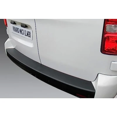 Image de RGM Protection de seuil arrière (ABS) Compatible avec Opel Vivaro III LWB 2019 Noir