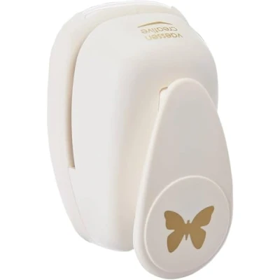 Image de Vaessen Creative Perforatrice de Papier, Taille S, Papillon, Pour Projets DIY, Scrapbooking, Création Cartes et Plus, 6,5 x 4,5 4,4 cm, Pourpre