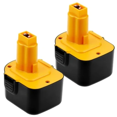 Image de Moticett 2X 12V 3,6Ah Remplacement pour Dewalt Batterie Ni MH Compatible DC9071 DE9074 DE9075 DE9071 DE9501 DE9037 DE9072 DW9071 DW9072 EZWA49