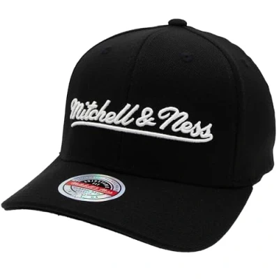 Image de Mitchell &amp; Ness Snapback Classic Red Script Logo OB Noir/Blanc, Noir , taille unique