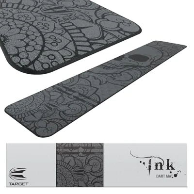 Image de TARGET Darts Ink Tapis de fléchettes Unisexe, Design Encre, Standard