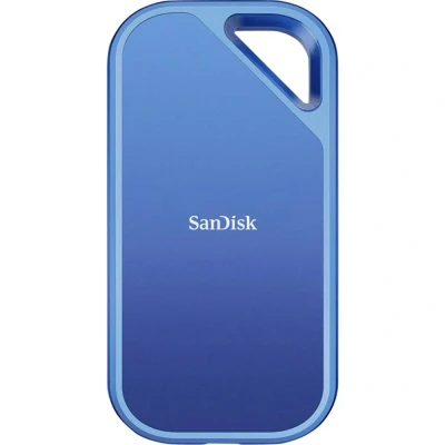 Image de SanDisk Creator Pro Portable NVMe SSD 2 To, jusqu&#039;à 2000 Mo/s de Lecture/écriture pour des Flux Travail exigeants, Protection Contre Les Chutes 3 mètres, résistance à l&#039;eau et la poussière