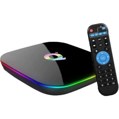 Image de Android TV Box, Q Plus avec 10.0 Box 4GB RAM/32GB ROM H616 Quad Core Support 2.4Ghz WiFi 6K HDMI DLNA 3D Smart