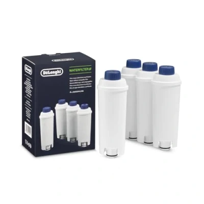 Image de De&#039;Longhi, Accessoires Robot café, Lot de 4 Filtres Adoucisseur d&#039;eau, DLSC321