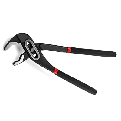 Image de QWORK Pince Multiprise, 250 mm, Largeur D&#039;ouverture Maximale De 85 Avec Poignées En Caoutchouc Antidérapantes