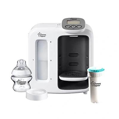 Image de Tommee Tippee Perfect Prep Day &amp; Night, Baby Bottle Maker Machine with Digital Display and Adjustable Volume, White