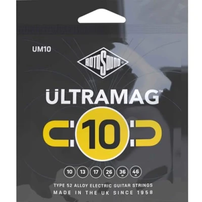 Image de Rotosound UM Ultramag Jeu de guitare électrique Regular 10 46 UM10 Ensemble