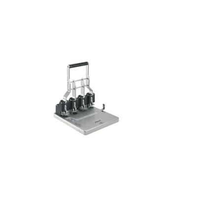 Image de Rexel 2101235 Perforateur Grande Capacité 4 Trous Argent/Noir