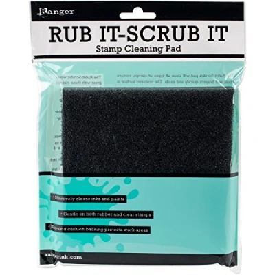 Image de Ranger RUB09863 Brosse à récurer avec Dos en Mousse, Noir
