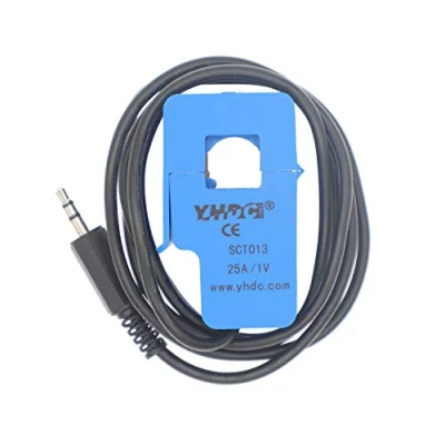 Image de HUABAN 1PCS SCT013 025 25A 1V Capteur de transformateur courant à noyau divisé non invasif