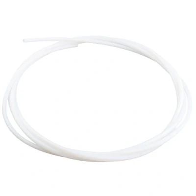 Image de HALJIA 2 metres PTFE téflon Bowden Tube 2.0 mm ID 4 OD pour 1.75 Filament Compatible avec imprimante 3d RepRap Rostock Kosselr (Blanc)