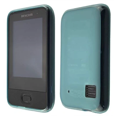 Image de caseroxx Coque pour Dexcom G6 Receiver, TPU Housse Étui de Protection Antichoc Smartphone (Coque Coloris Bleu)