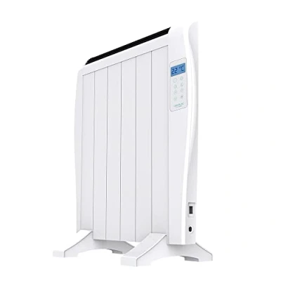 Image de Cecotec Émetteur Thermique Ready Warm 1800 Thermal. 8 Éléments, 3 Modes de Fonctionnement, Minuterie, Télécommande sans Fil, Écran LED, 1200 W. (6 Module, Blanc)