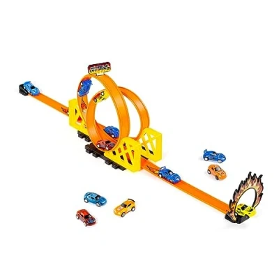 Image de Molto Piste De Voiture avec Boucle et Une Track en à 360 degrés Parking Jouet Toys éducatifs pour Le développement des Enfants 3 Ans