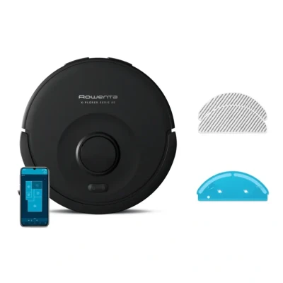 Image de Rowenta X PLORER Serie 85, Aspirateur robot laveur, Aspiration en profondeur, RR87C5WH