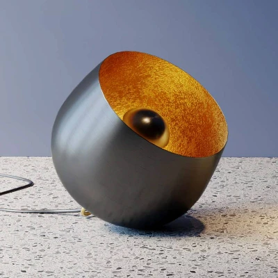 Image de Lampe KARE Apollon Smooth Noir Contemporain Design