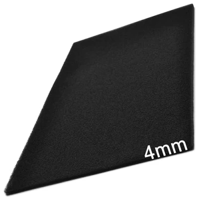 Image de Easyboost Mousse de Filtre à air 4mm d&#039;épaisseur 28x15cm Universelle découper pour Scooter Moto Quad Tondeuse Débroussailleuse Motoculteur Tronçonneuse Filtration Boite