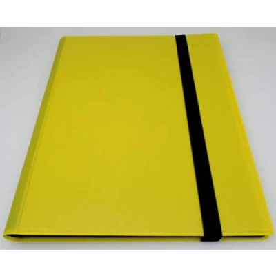 Image de docsmagic.de Pro Player 9 Pocket Album Yellow 360 Card Binder MTG PKM YGO Classeur pour Jeu de Cartes Jaune