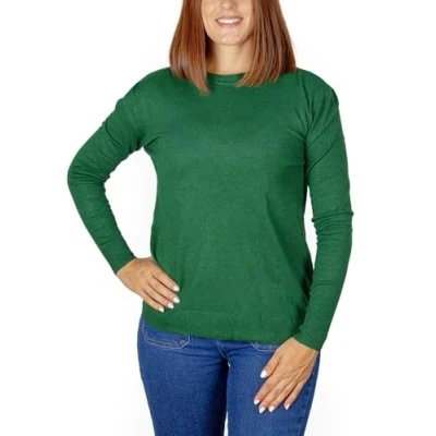 Image de MAGIC SELECT Pull en Tricot Fin pour Femmes. à Manches Longues l&#039;hiver et l&#039;Automne. Col Rond. Taille M