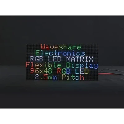Image de RGB Full Color LED Matrix Panel for Raspberry Pi 4B+ 4B 3B+ 3B 2B+ Zero W WH Pico ESP32 Ardui 2.5mm Pitch 64x32 Pixels